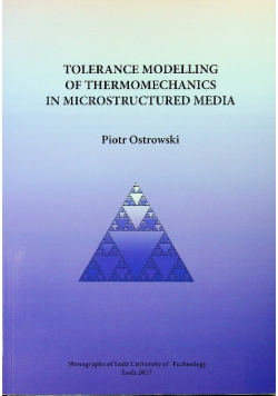 Toreance modelling of thermomechanics in  microstructured media