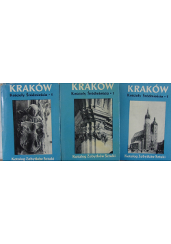 Kraków Kościoły Śródmieścia tom I  do III
