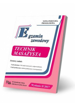 Egzamin zawodowy. Technik Masażysta Kw. Z.1