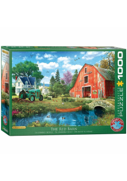 Puzzle 1000 Czerwona szopa