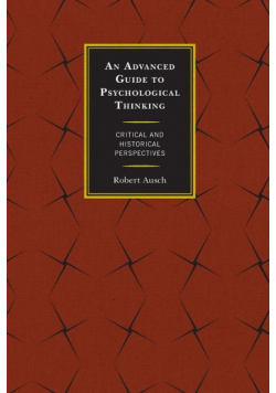 An Advanced Guide to Psychological Thinking