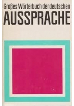 Worterbuch der deutschen Aussprache