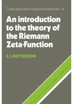 Intro Theo Riemann Zeta Function