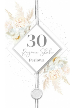 Karnet Rocznica Ślubu 30 LUX-74