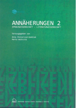 Annäherungen 2 Sprachwissenschaft - Literaturwissenschaft