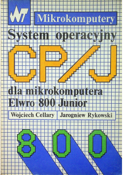 System operacyjny CP  J dla mikrokomputera Elwro 800 Junior
