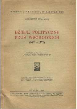Dzieje polityczne Prus Wschodnich 1938 r.