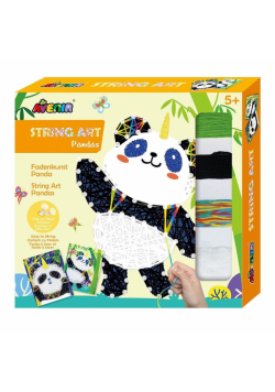 Przeplatanka - panda