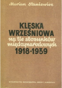 Klęska wrześniowa