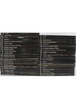 Encyklopedia sztuki kulinarnej 46 tomów