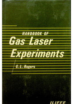 Handbook of Gas laser Experiments