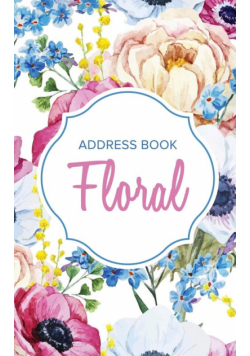 Address Book Floral