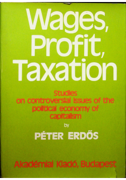 Wages Profit Taxation