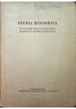 Studia Historica