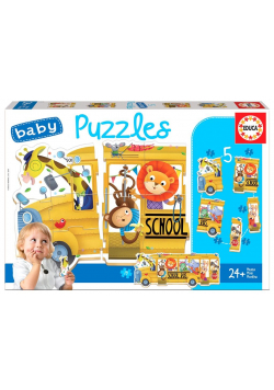 Puzzle 3-5 Autobus szkolny G3
