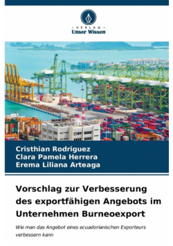 Vorschlag zur Verbesserung des exportfähigen Angebots im Unternehmen Burneoexport