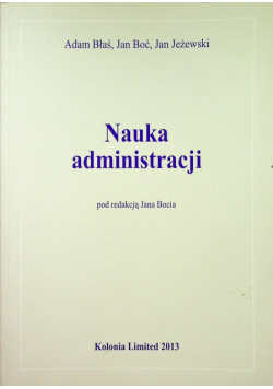 Nauka administracji
