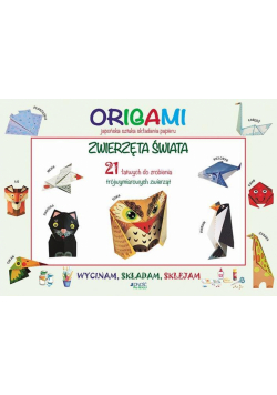 Origami. Zwierzęta świata