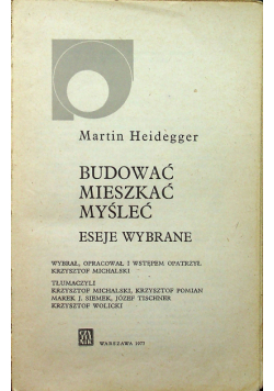 Budować mieszkać myśleć