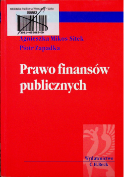 Prawo finansów publicznych