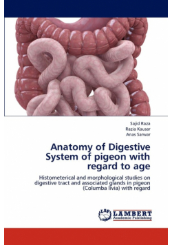 Anatomy of Digestive System of pigeon with regard to age