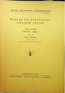 Klucze do oznaczania owadów Polski cześć XXVIII zeszyt 25