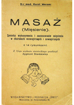 Masaż 1930 r.