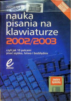 Nauka pisania na klawiaturze 2002 2003