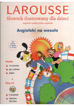 Słownik ilustrowany dla dzieci Angielski na wesoło z CD