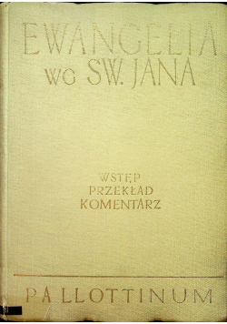 Ewangelia wg św Jana