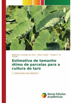 Estimativa de tamanho ótimo de parcelas para a cultura do taro
