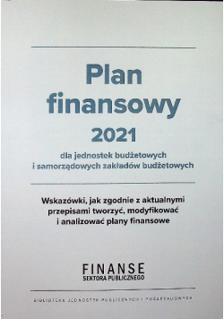 Plan finansowy 2021