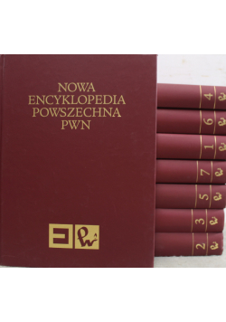 Nowa Encyklopedia powszechna PWN tomy od 1 do 8