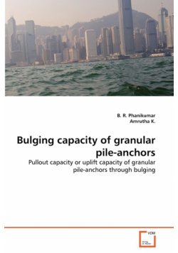 Bulging capacity of granular pile-anchors