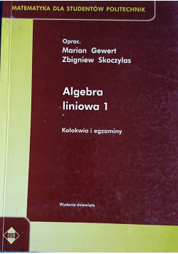 Algebra liniowa 1