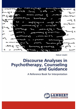 Discourse Analyses in Psychotherapy, Counseling and Guidance
