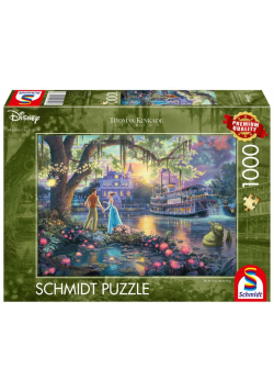Puzzle 1000 Thomas Kinkade Księżniczka i żaba