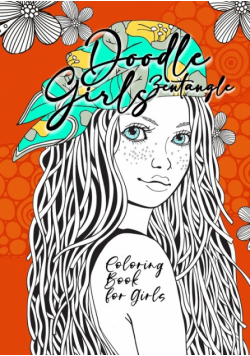 Doodle Zentangle Girls Coloring Book for Girls
