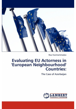 Evaluating Eu Actorness in 'European Neighbourhood' Countries