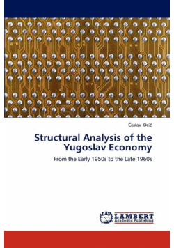 Structural Analysis of the Yugoslav Economy