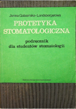 Protetyka stomatologiczna podręcznik