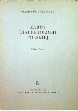Zarys dialektologii polskiej