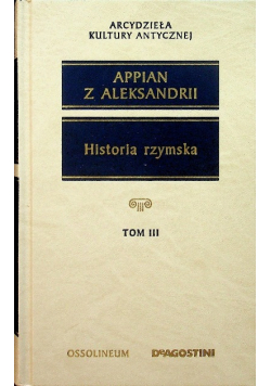 Historia rzymska Tom III