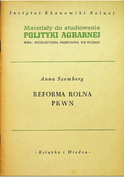 Reforma rolna PKWN