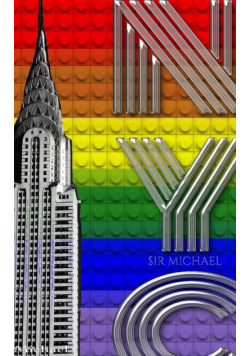 Rainbow Pride Iconic Chrysler Building New York City Sir Michael Huhn Artist Drawing Journal