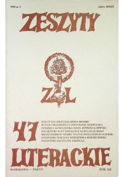 Zeszyty literackie 47