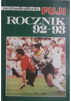 Encyklopedia piłkarska Fuji Rocznik 92 - 93