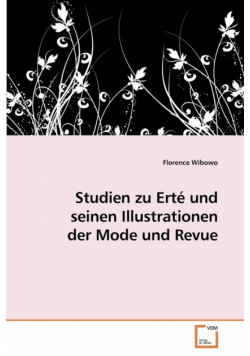 Studien zu Erté und seinen Illustrationen der Mode und Revue