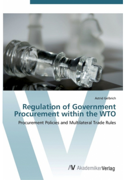 Regulation of Government Procurement within the WTO