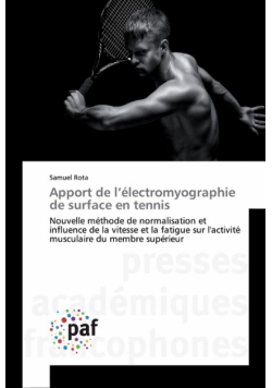 Apport de l'électromyographie de surface en tennis